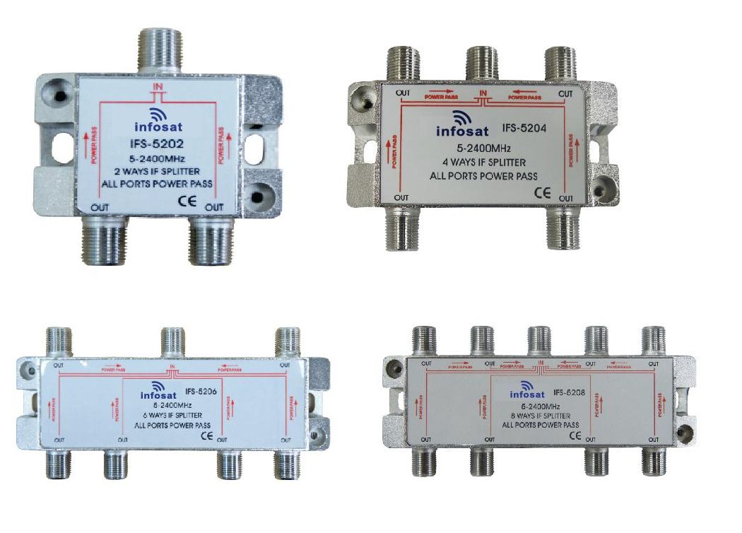 Chia tín hiệu cao tần Infosat IFS 5202 Chia tín hiệu cao tần Infosat IFS 5202